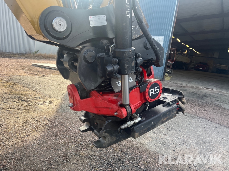 Hjulgrävare CAT M316 Next Generation med tippvagn och redskap & Makin 3-D