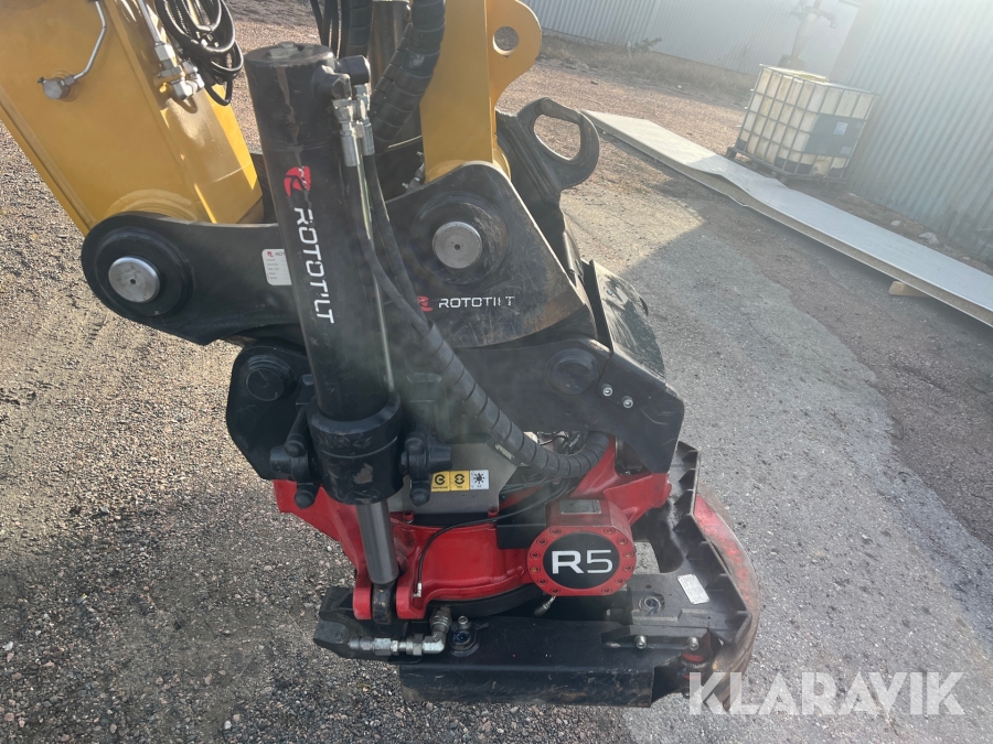 Hjulgrävare CAT M316 Next Generation med tippvagn och redskap & Makin 3-D