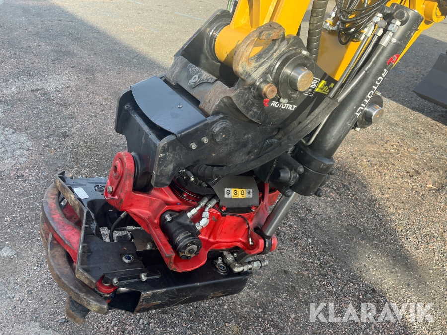 Hjulgrävare CAT M316 Next Generation med tippvagn och redskap & Makin 3-D