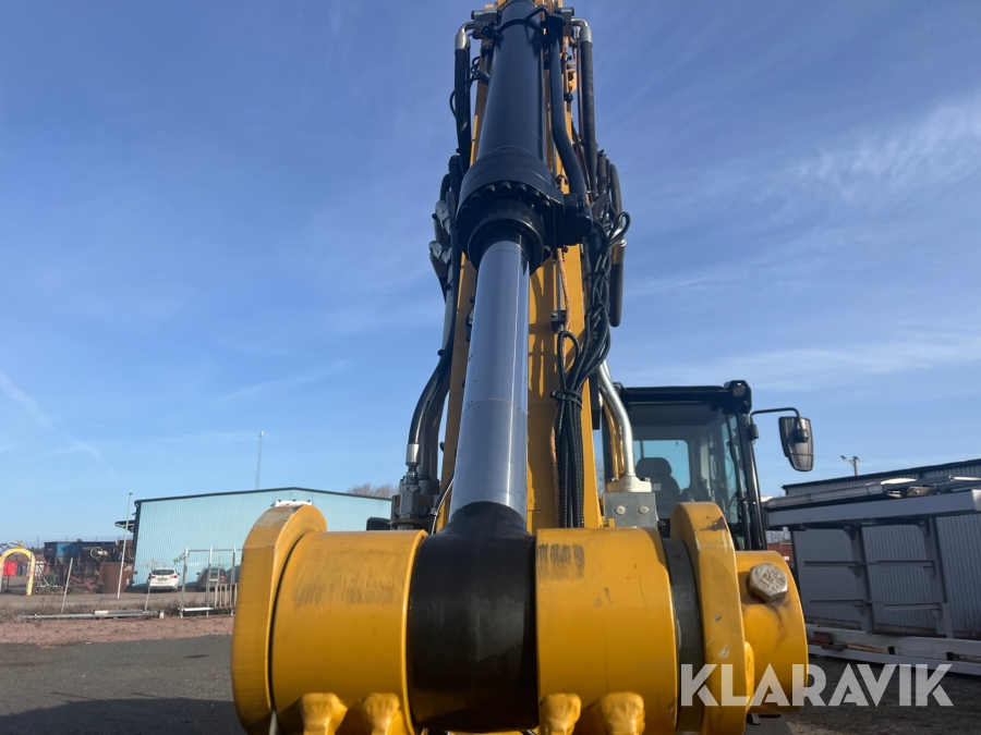 Hjulgrävare CAT M316 Next Generation med tippvagn och redskap & Makin 3-D