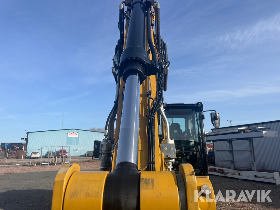 Hjulgrävare CAT M316 Next Generation med tippvagn och redskap & Makin 3-D