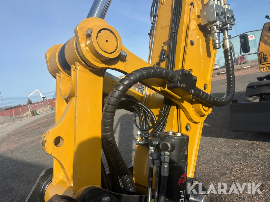 Hjulgrävare CAT M316 Next Generation med tippvagn och redskap & Makin 3-D