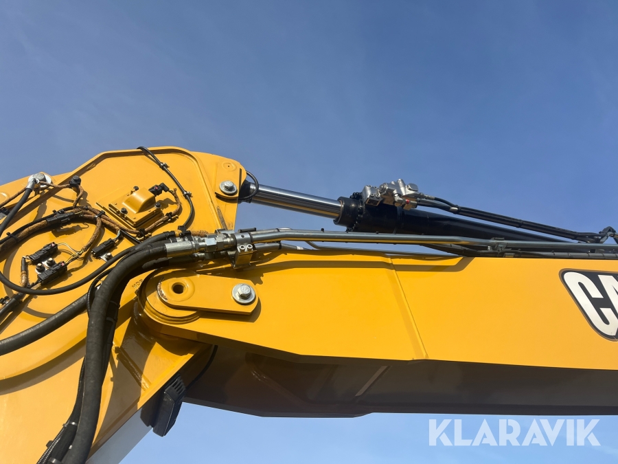 Hjulgrävare CAT M316 Next Generation med tippvagn och redskap & Makin 3-D