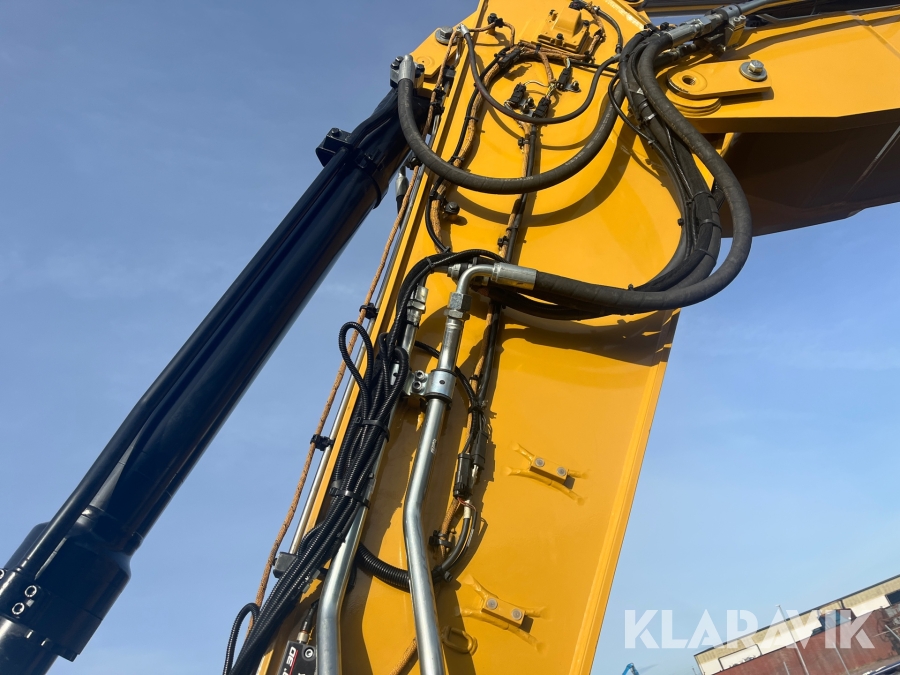 Hjulgrävare CAT M316 Next Generation med tippvagn och redskap & Makin 3-D