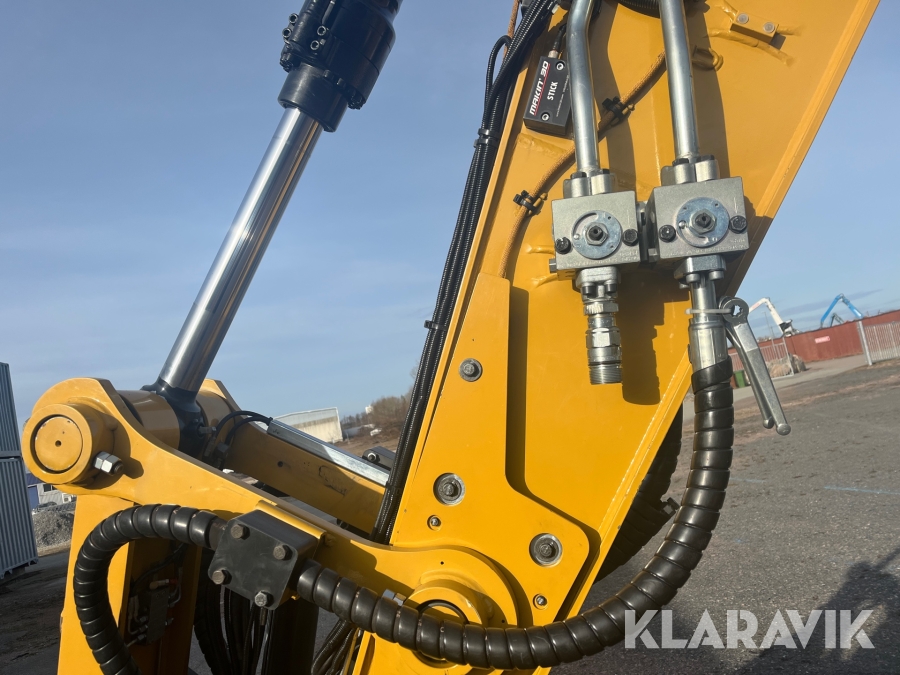 Hjulgrävare CAT M316 Next Generation med tippvagn och redskap & Makin 3-D