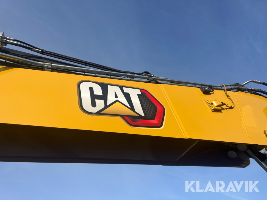 Hjulgrävare CAT M316 Next Generation med tippvagn och redskap & Makin 3-D