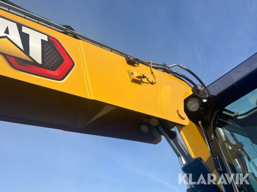 Hjulgrävare CAT M316 Next Generation med tippvagn och redskap & Makin 3-D