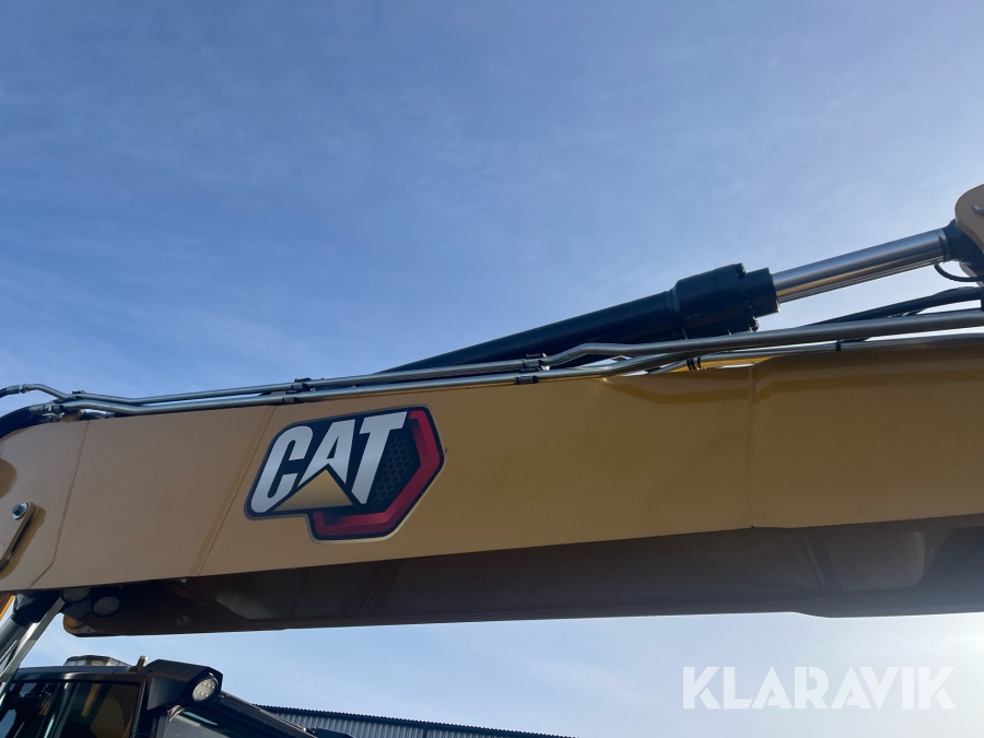 Hjulgrävare CAT M316 Next Generation med tippvagn och redskap & Makin 3-D