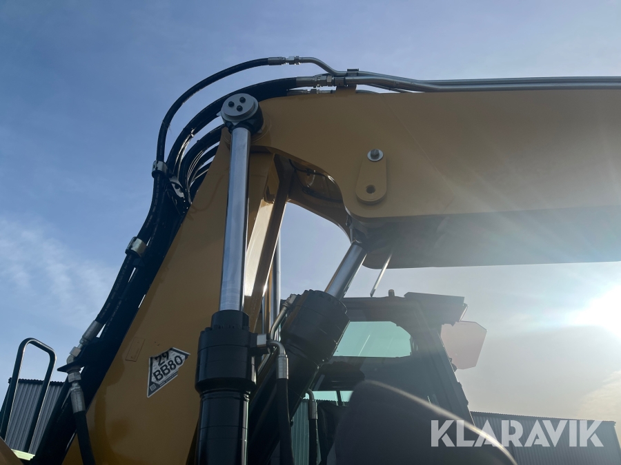 Hjulgrävare CAT M316 Next Generation med tippvagn och redskap & Makin 3-D