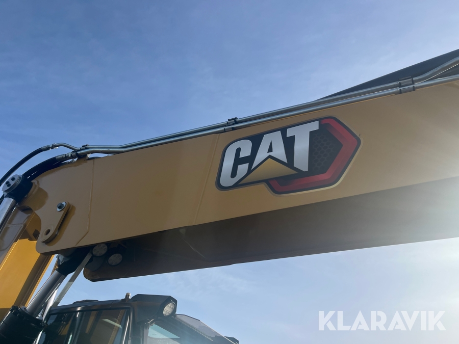 Hjulgrävare CAT M316 Next Generation med tippvagn och redskap & Makin 3-D