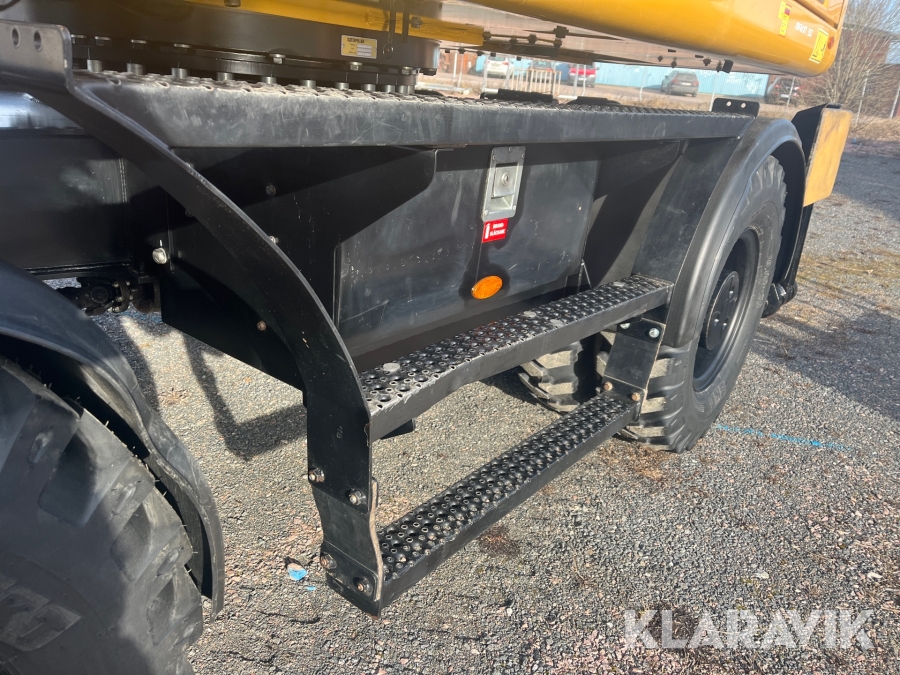 Hjulgrävare CAT M316 Next Generation med tippvagn och redskap & Makin 3-D