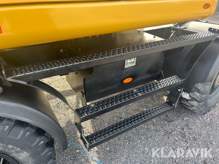 Hjulgrävare CAT M316 Next Generation med tippvagn och redskap & Makin 3-D