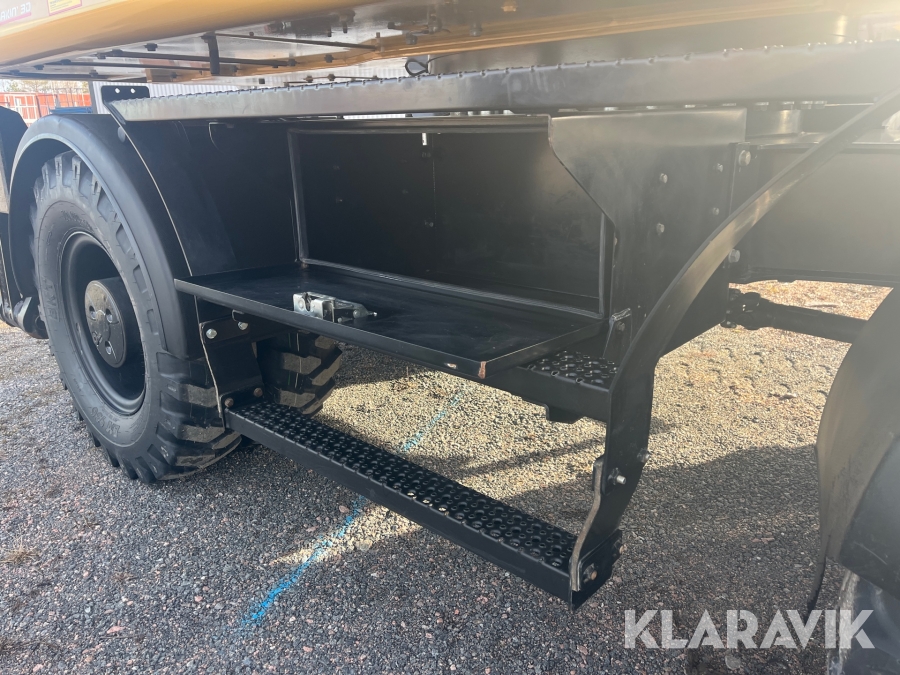 Hjulgrävare CAT M316 Next Generation med tippvagn och redskap & Makin 3-D