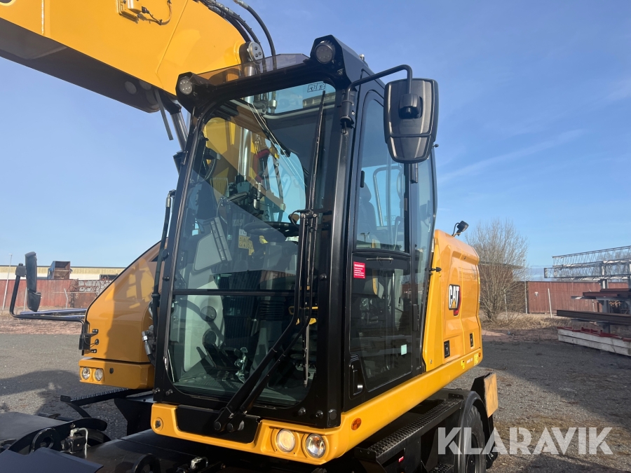 Hjulgrävare CAT M316 Next Generation med tippvagn och redskap & Makin 3-D