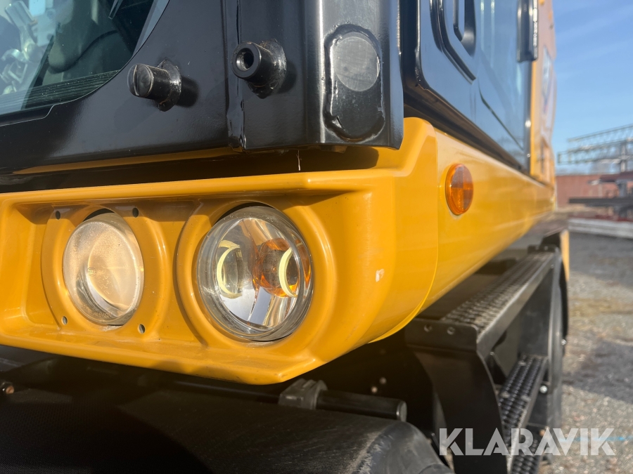 Hjulgrävare CAT M316 Next Generation med tippvagn och redskap & Makin 3-D