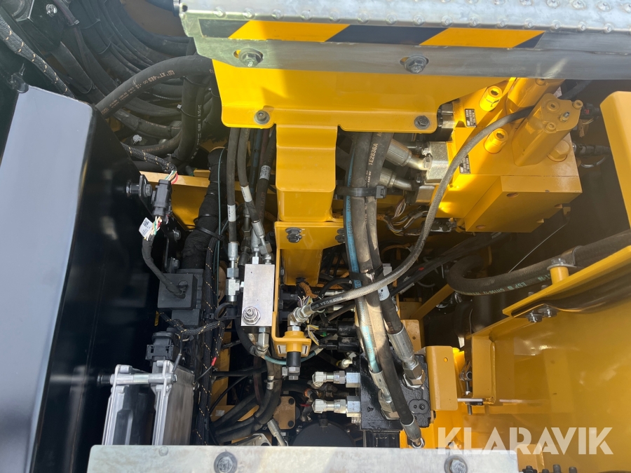 Hjulgrävare CAT M316 Next Generation med tippvagn och redskap & Makin 3-D