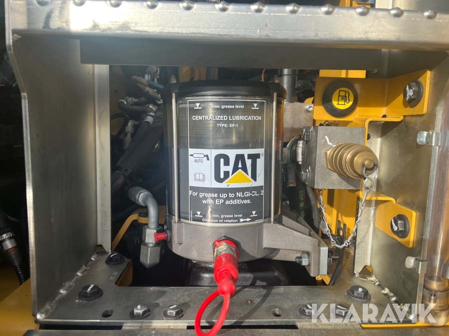 Hjulgrävare CAT M316 Next Generation med tippvagn och redskap & Makin 3-D