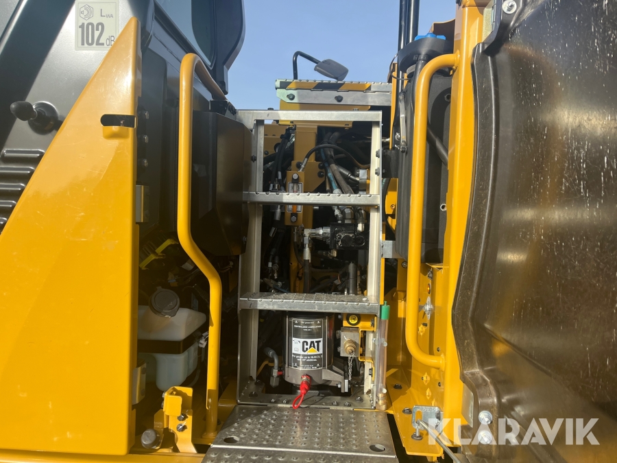 Hjulgrävare CAT M316 Next Generation med tippvagn och redskap & Makin 3-D