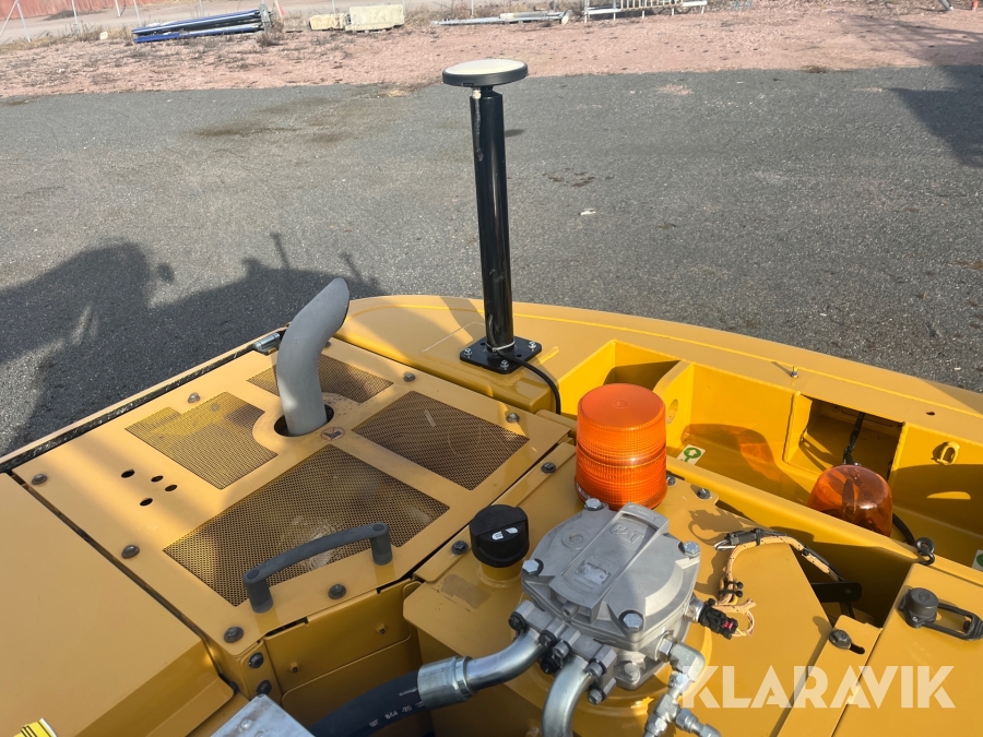 Hjulgrävare CAT M316 Next Generation med tippvagn och redskap & Makin 3-D