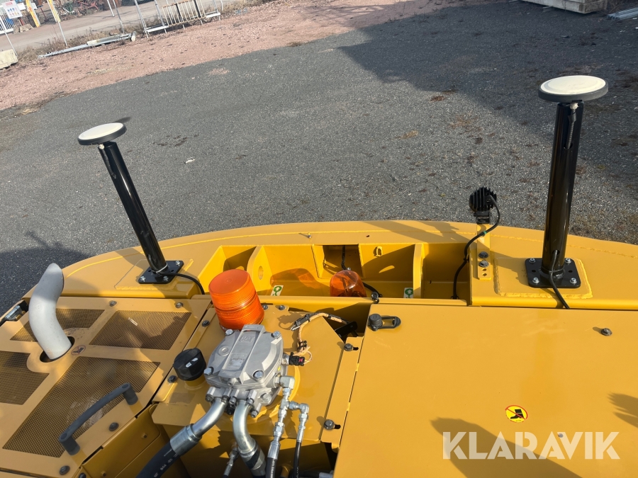 Hjulgrävare CAT M316 Next Generation med tippvagn och redskap & Makin 3-D