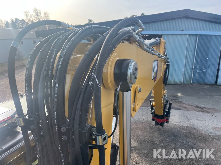 Hjulgrävare CAT M316 Next Generation med tippvagn och redskap & Makin 3-D