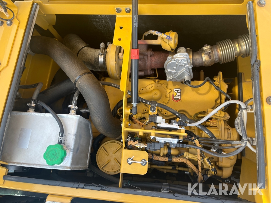 Hjulgrävare CAT M316 Next Generation med tippvagn och redskap & Makin 3-D