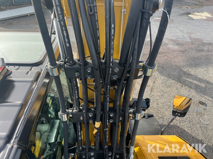 Hjulgrävare CAT M316 Next Generation med tippvagn och redskap & Makin 3-D