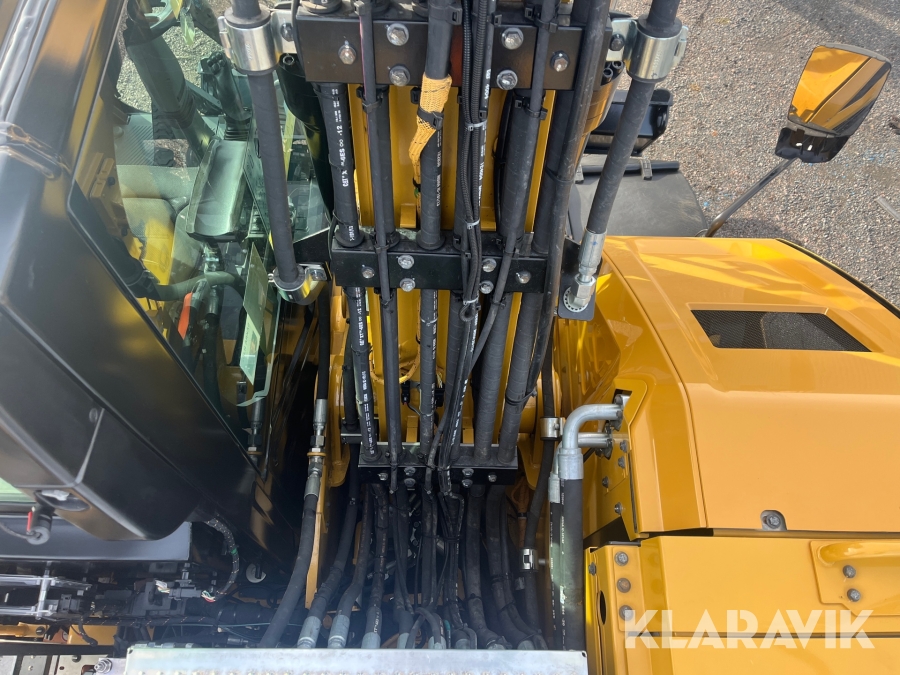 Hjulgrävare CAT M316 Next Generation med tippvagn och redskap & Makin 3-D