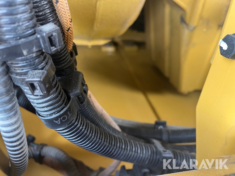 Hjulgrävare CAT M316 Next Generation med tippvagn och redskap & Makin 3-D