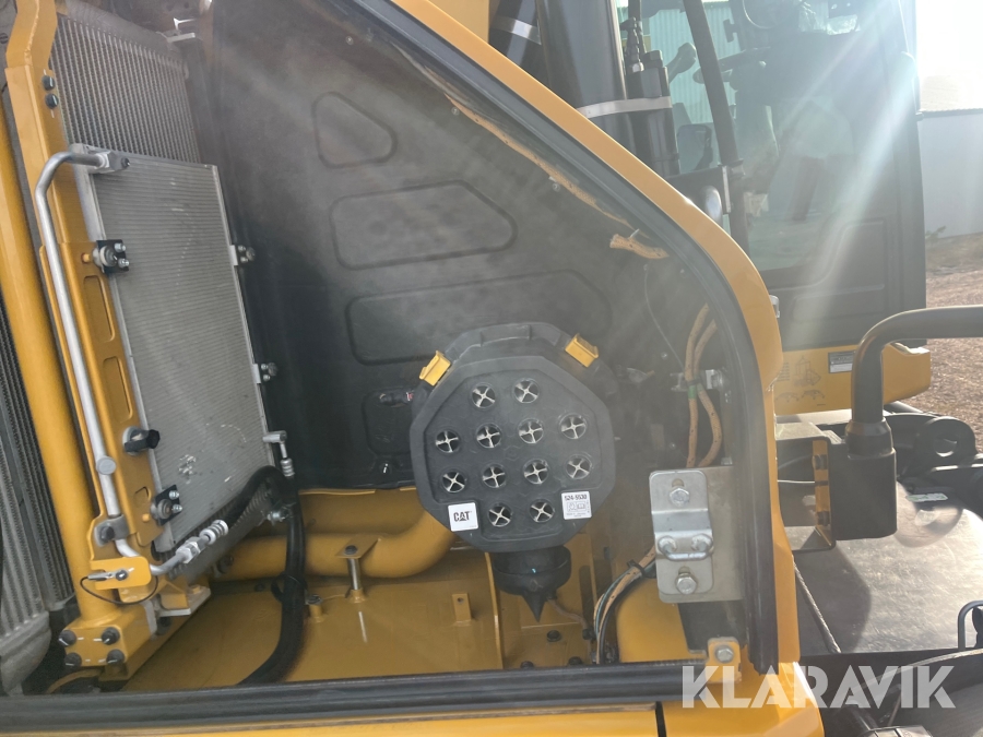 Hjulgrävare CAT M316 Next Generation med tippvagn och redskap & Makin 3-D