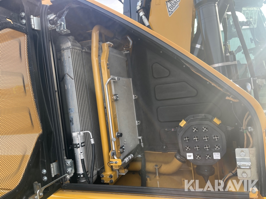 Hjulgrävare CAT M316 Next Generation med tippvagn och redskap & Makin 3-D