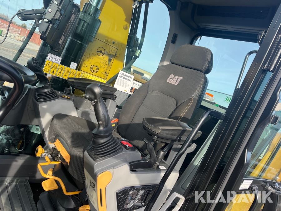 Hjulgrävare CAT M316 Next Generation med tippvagn och redskap & Makin 3-D