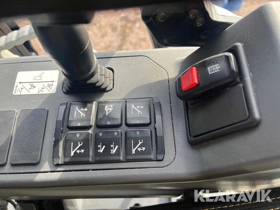 Hjulgrävare CAT M316 Next Generation med tippvagn och redskap & Makin 3-D