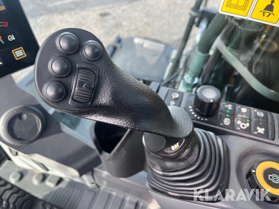 Hjulgrävare CAT M316 Next Generation med tippvagn och redskap & Makin 3-D