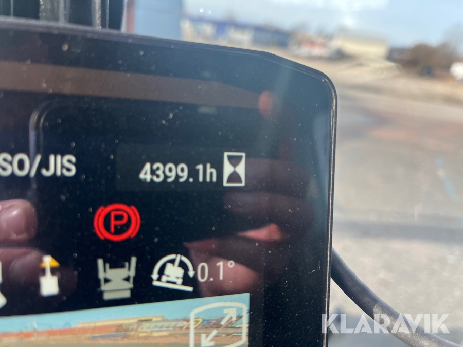 Hjulgrävare CAT M316 Next Generation med tippvagn och redskap & Makin 3-D