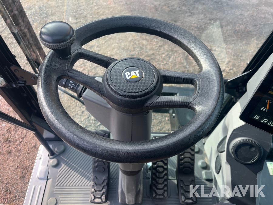 Hjulgrävare CAT M316 Next Generation med tippvagn och redskap & Makin 3-D