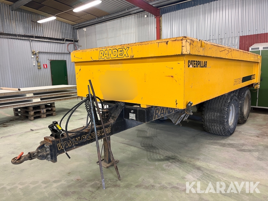 Hjulgrävare CAT M316 Next Generation med tippvagn och redskap & Makin 3-D