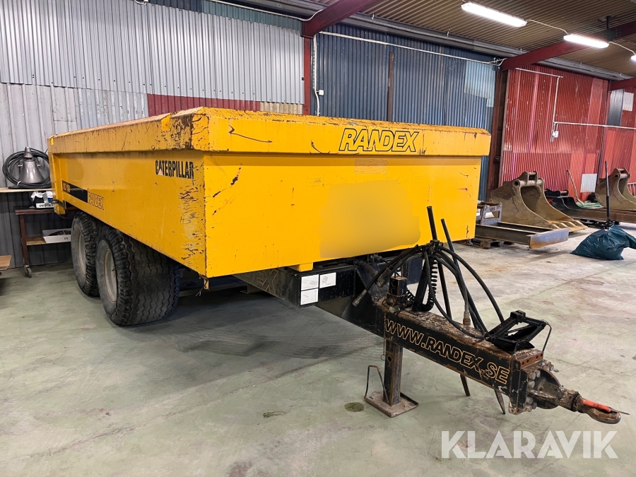 Hjulgrävare CAT M316 Next Generation med tippvagn och redskap & Makin 3-D