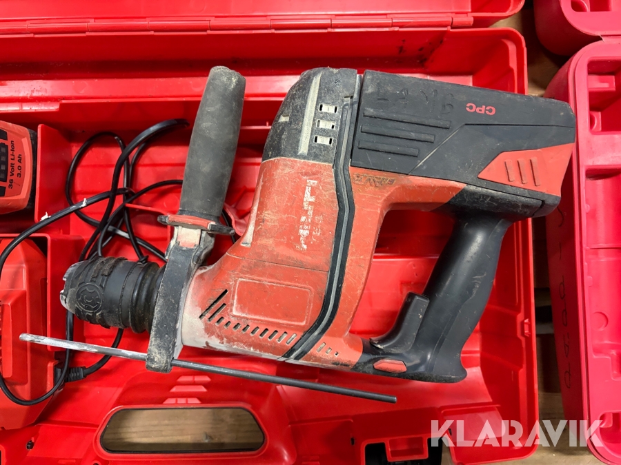 Borrhammare 1 st, Spikverktyg 1 st Hilti / Max TE 6A36 AVR / CN 445R2