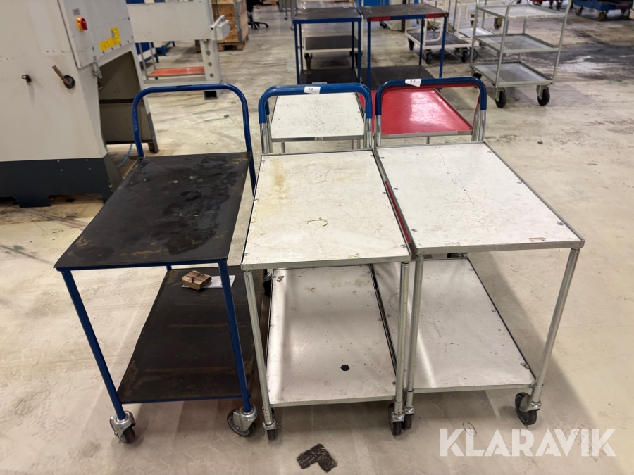 Rullvagnar 5 st