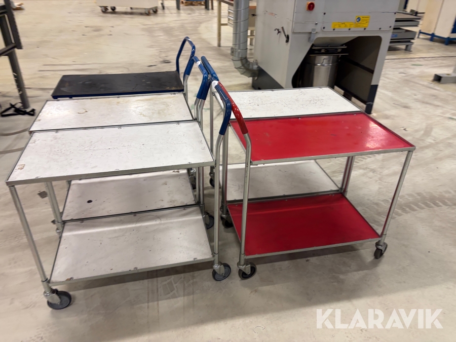 Rullvagnar 5 st
