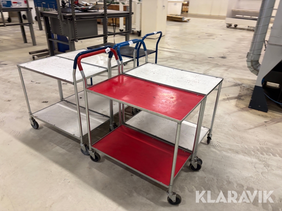 Rullvagnar 5 st