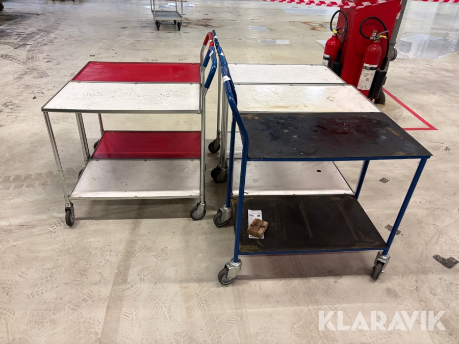 Rullvagnar 5 st