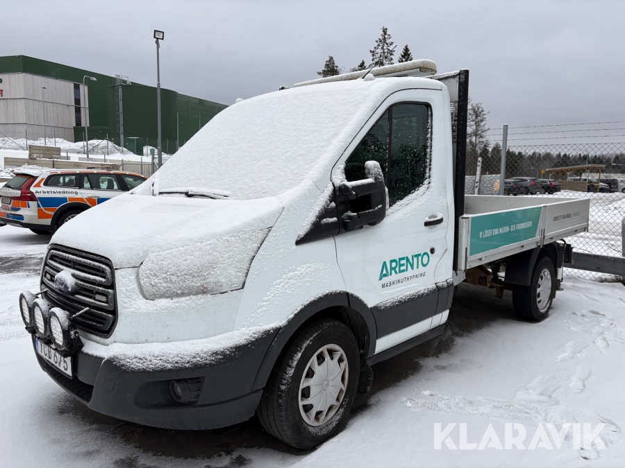 Lätt lastbil med kran Ford Transit