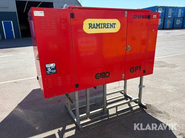 Huvudcentral Garo ZFSF 630 GPI