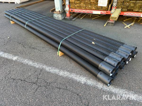 Dräneringsrör PEH 13 st