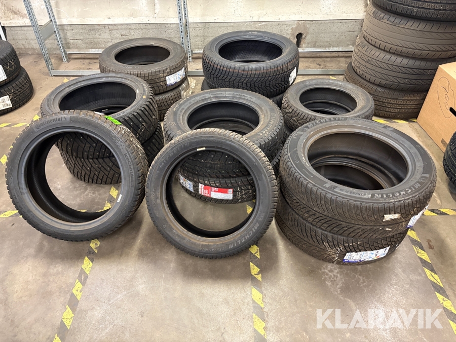 Vinterdäck 14st, Olika dimensioner