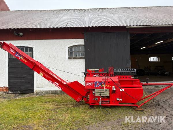 Vedprocessor Hakki Pilke 1X37 Easy med stockbord