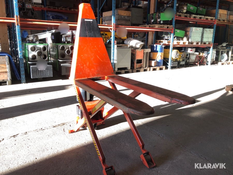 Höglyftande palldragare 1000kg