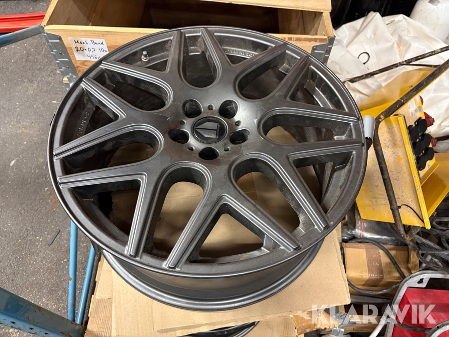 Aluminumfälgar Fondmetal 20* till Ford 4st
